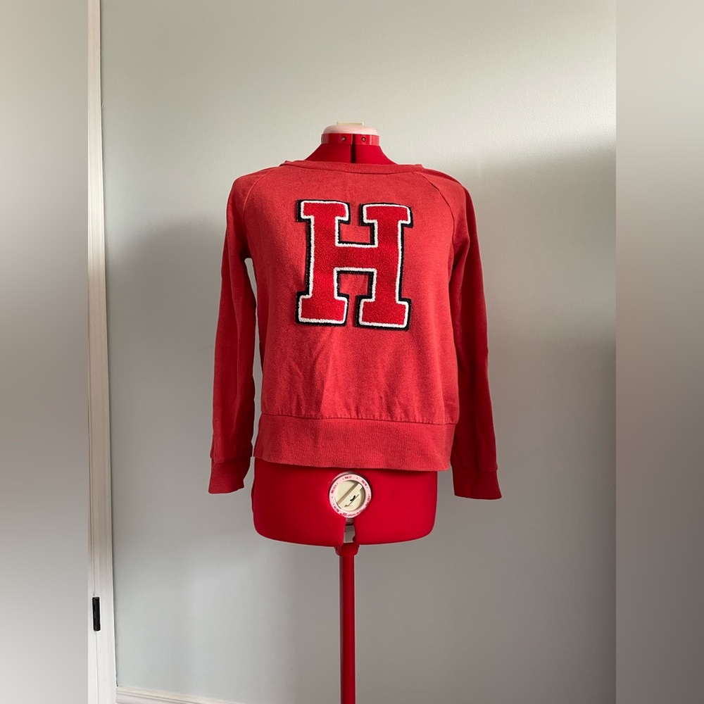 Red Varsity Tommy Hilfiger Sweater